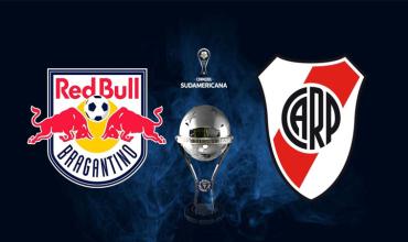 Copa Sudamericana: Desde las 21.30 RB Bragantino recibe la visita de River