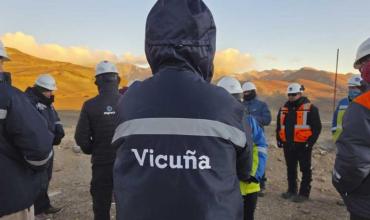Vicuña anunció que reiniciará los trabajos en La Rioja