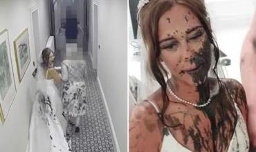Le tiró pintura negra al vestido de su cuñada para arruinarle la boda y la condenaron a 10 meses de cárcel