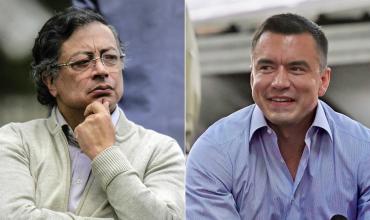 Noboa acusa a Petro de impulsar una “incursión” guerrillera en la frontera