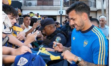 Calurosa bienvenida para Boca en Santiago del Estero, donde visitará a Central Córdoba