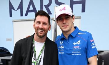 El emotivo comentario de Franco Colapinto en el posteo de Messi luego del GP de Miami