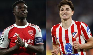 Arsenal y Atlético de Madrid definen al primer finalista de la Champions League: hora, TV y formaciones