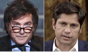 La reacción en Casa Rosada a los afiches con la leyenda “Axel o Milei”: “Nos conviene”