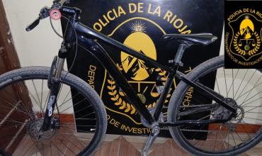 Recuperaron una bicicleta robada en Chamical e identificaron a un menor como presunto autor