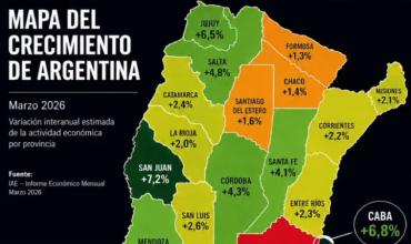 El insólito mapa que compartió Javier Milei: atacó a Kicillof, pero “borró” a Tucumán y a las islas Malvinas