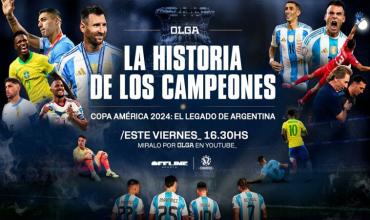 OLGA y Offline Sports estrenan "Copa América: el legado de Argentina" 