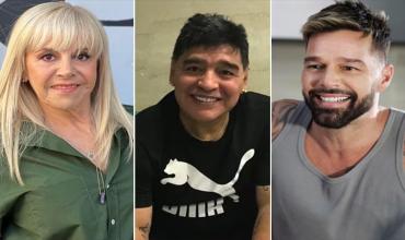 Claudia Villafañe recordó el día que Ricky Martin comió un asado con Diego Maradona en su casa: “Lo metimos en el baúl”