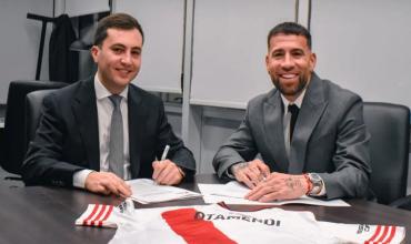 Nicolás Otamendi firmó su contrato y se convirtió en el primer refuerzo de River