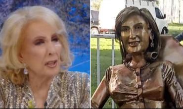 Mirtha Legrand se enojó al recordar la estatua que le hicieron en Villa Cañás: “¡Yo soy linda y eso es horrible!”