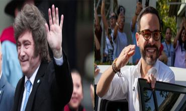 Javier Milei felicitó al candidato presidencial colombiano Abelardo de la Espriella de cara al balotaje
