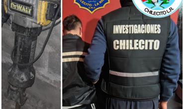 Chilecito: detuvieron a un joven acusado de robar herramientas de gran valor