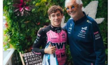 Briatore respaldó a Colapinto: “Tiene talento, el trabajo en Alpine ya da frutos”