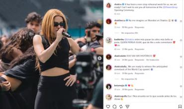 Shakira mostró cómo se preparó para el show de inauguración del Mundial: “Estamos listos”