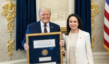 María Corina Machado le agradeció a Trump por su lucha contra el crimen organizado tras la muerte del líder del Tren de Aragua