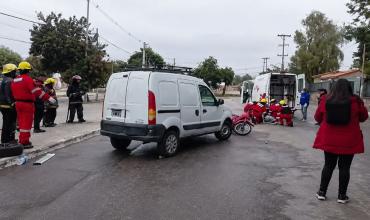 Realizaron un simulacro de siniestro vial de gran magnitud en el Hospital Virgen María de Fátima