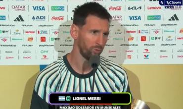 La revelación de Messi tras su emoción: "Totalmente ajeno a lo deportivo, pasé unos días difíciles"