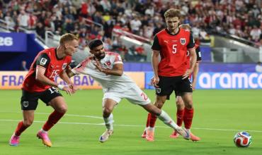 Austria, próximo rival de Argentina, debutó con una trabajada victoria ante Jordania