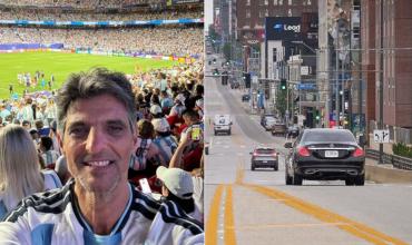 El escalofriante relato del hincha argentino que viajaba en un auto que fue baleado camino al partido de la Selección