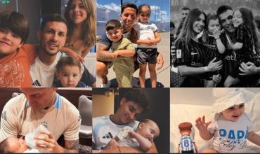 Día del Padre en la Selección: las tiernas dedicatorias de las familias de los campeones del mundo