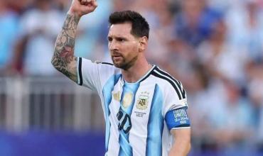Messi hace historia y Argentina se va al descanso en ventaja ante Austria
