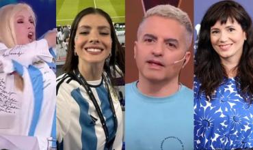 Los famosos celebraron el triunfo de Argentina sobre Austria y el nuevo récord de Lionel Messi en los Mundiales