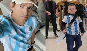La lista de famosos internacionales que hincharon por Argentina