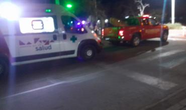 Una menor sufrió un golpe en la cabeza tras caer de una motocicleta en la Capital