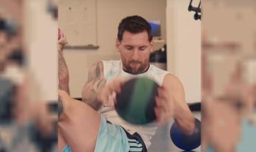 Cómo es el exigente entrenamiento de Messi en pleno mundial a los 39 años