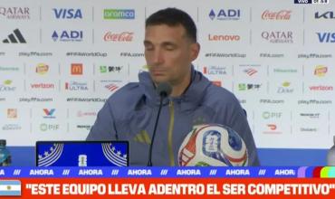 Scaloni: "Cabo Verde será duro, nos pondrá las cosas difíciles"