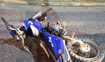 Una mujer fue atropellada por una motocicleta en la avenida Facundo Quiroga y ambos fueron hospitalizados