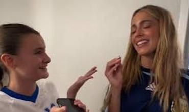 El inesperado encuentro de Tini Stoessel después del partido de Argentina: baile, música y emoción con “Las princess”