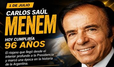 Hoy Carlos Saúl Menem habría cumplido 96 años: el hombre que marcó una época y que todavía divide a la Argentina