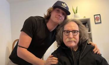 Benicio Guyot, el hijo de Ernestina Pais, se reunió con Charly García