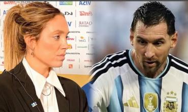 Leo Messi tuvo un inesperado gesto con Sofi Martínez tras la victoria de Argentina y estallaron las redes