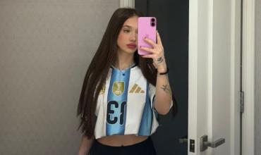 Las fotos de Ángela Torres en Estados Unidos por el Mundial: alentó a la Selección y a puro amor con Marcos Giles