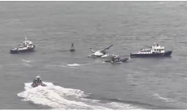 Una avioneta cayó en el East River de Nueva York durante un aterrizaje de emergencia