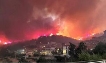 Europa en llamas: se quemaron más de 17 mil hectáreas en plena ola de calor