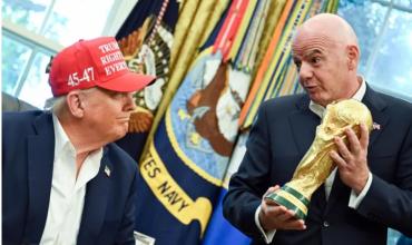 Escándalo Mundial: la particular defensa de Infantino al admitir que Trump lo llamó por la roja a Balogun