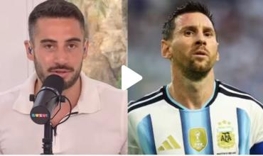 La reacción de Nico Occhiato cuando le preguntaron por cómo quedó su relación con Lionel Messi tras el escándalo con Flor Peña