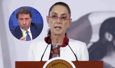 Polémica mundial: Claudia Sheinbaum defenestró a Eduardo Feinmann tras sus dichos sobre los mexicanos