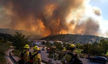 Incendio forestal deja decenas de víctimas en el sur de España