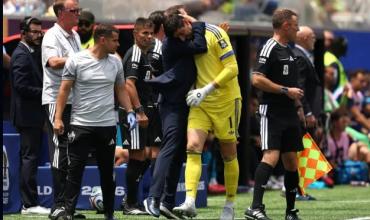 Qué le pasó a Thibaut Courtois en España vs. Bélgica