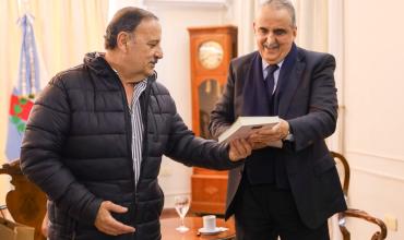 Ricardo Quintela mantuvo una reunión con Guillermo Moreno para analizar la actualidad política y económica