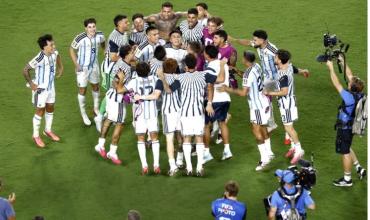 Inédito: un jugador de Argentina mostró cuánto le dio su "monitor de estrés" tras el triunfo agónico ante Suiza