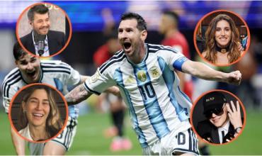 La emoción de los famosos tras el posteo de Lionel Messi por la victoria de la Selección Argentina ante Suiza