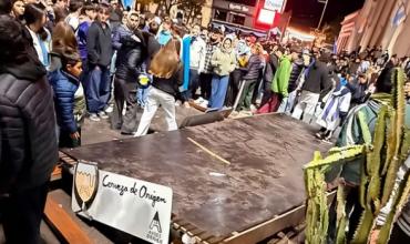 Se desplomó el techo de un bar en Entre Ríos en pleno festejo por el triunfo de la Selección