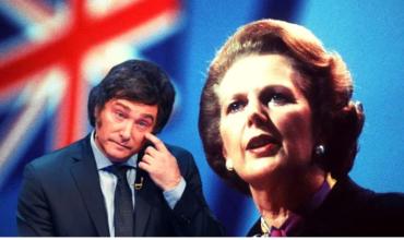 El fantasma de Thatcher: la semifinal con Inglaterra revive los polémicos elogios de Milei a la Dama de Hierro