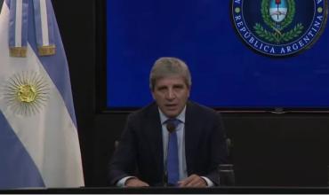 Luis Caputo presentó las modificaciones a la ley de Inocencia Fiscal: "Hay US$170.000 millones debajo del colchón"