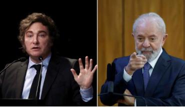 Milei desembarca en Brasil para apoyar la candidatura de Flávio Bolsonaro y tensiona con Lula